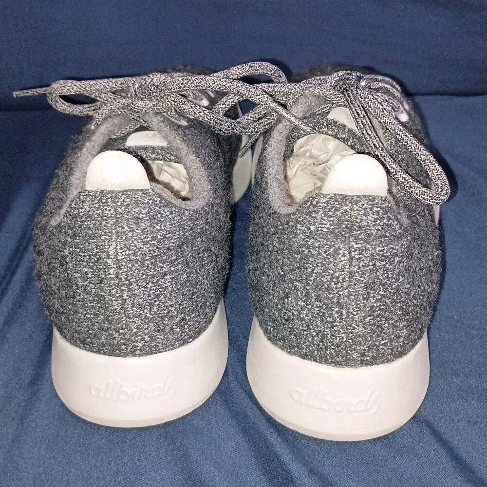 Allbirds Wool Runner Sneakers Shoes Womens Size 10 Gray New Zealand Merino Wool
